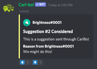 suggester discord bot